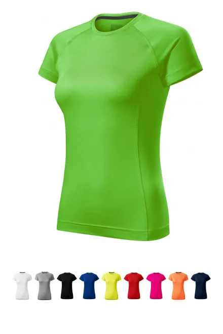 Damen-T-Shirt für den Sport, Apfelgrün