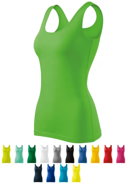 Dames singlet, appel groen