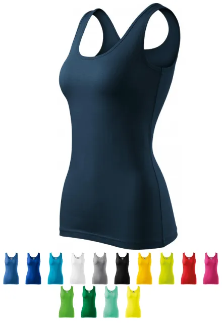 Dames singlet, donkerblauw