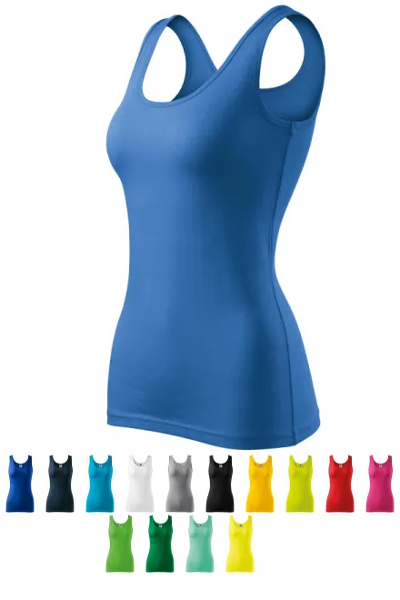 Dames singlet, lichtblauw