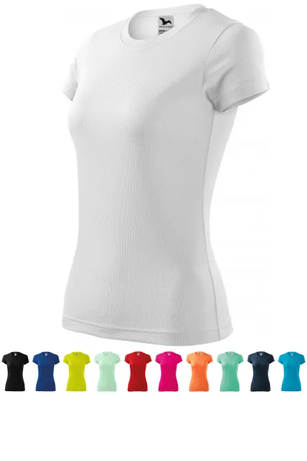 Dames sport T-shirt, witte