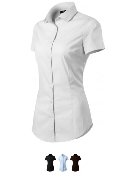 Dámska blúzka Slim fit, biela