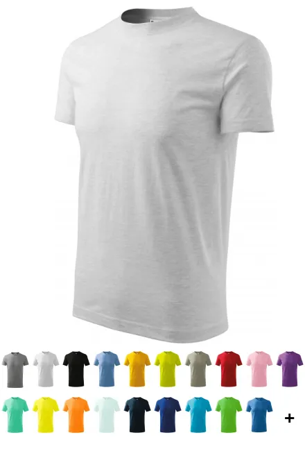 Das einfache T-Shirt der Kinder, hellgrauer Marmor