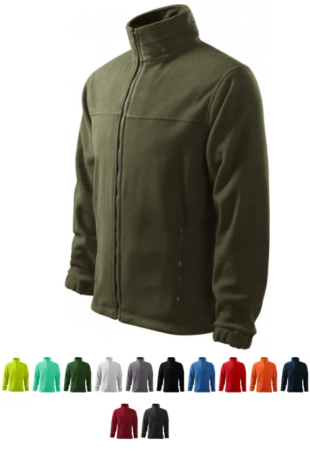 Fleecejack voor heren, military