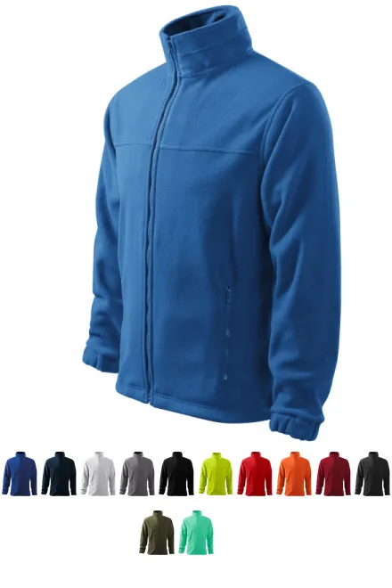 Fleecejacke für Herren, hellblau