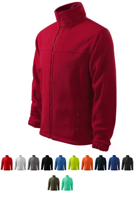 Fleecejacke für Herren, marlboro rot