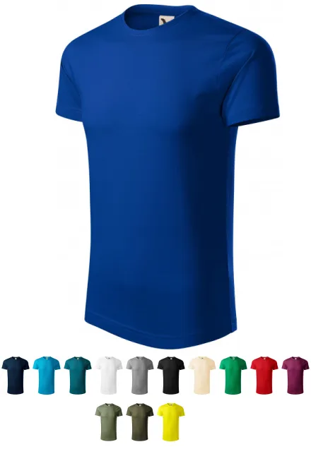 Herren T-Shirt aus Bio-Baumwolle, königsblau