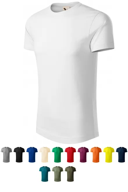 Herren T-Shirt aus Bio-Baumwolle, weiß