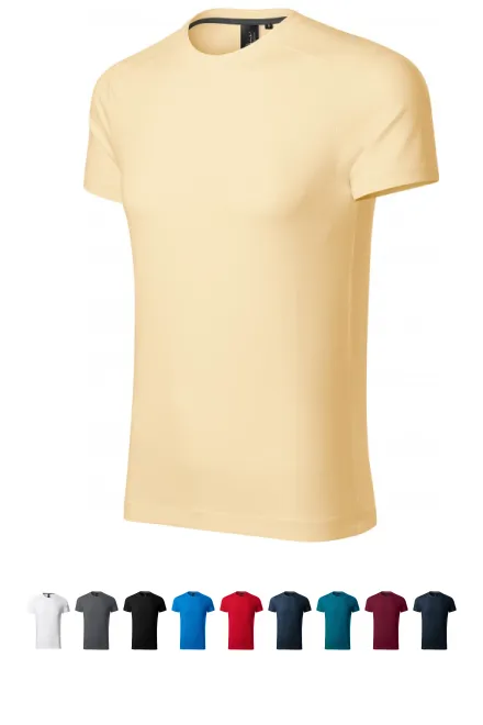 Herren T-Shirt verziert, vanille