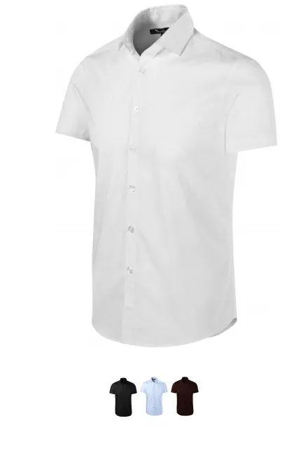 Herrskjorta - Slim fit, vit