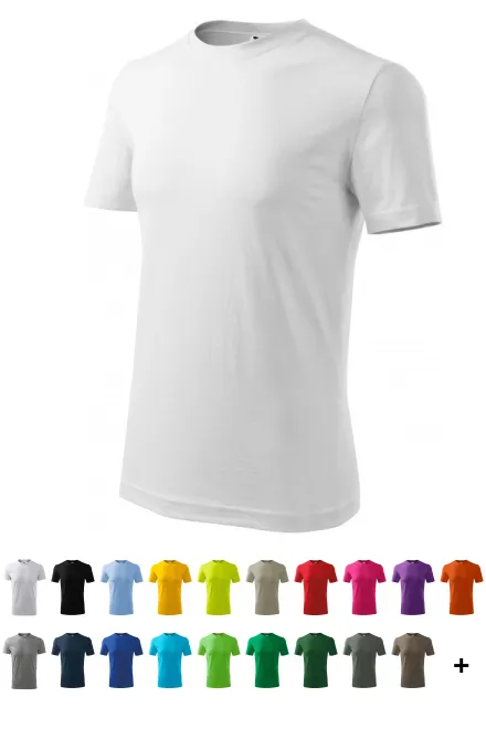 Klassiek T-shirt voor heren, witte