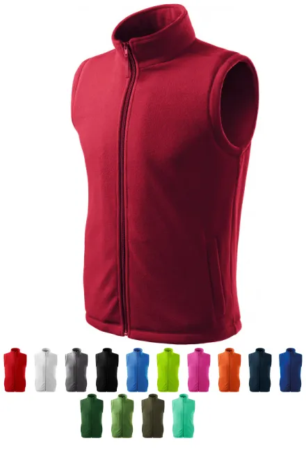 Klassische Fleeceweste, marlboro rot