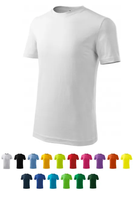 Leichtes Kinder T-Shirt, weiß