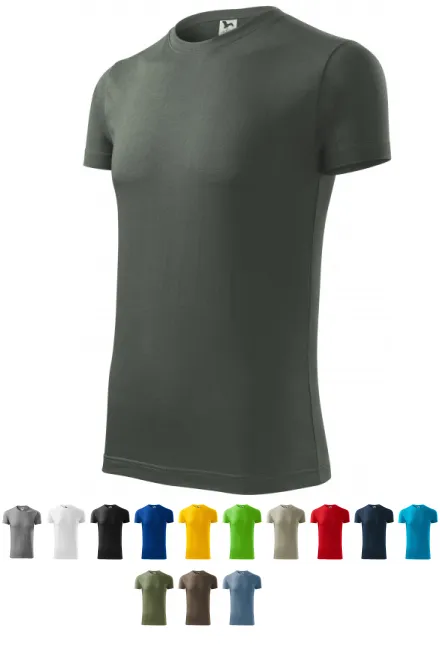 Modisches T-Shirt für Männer, dunkler Schiefer