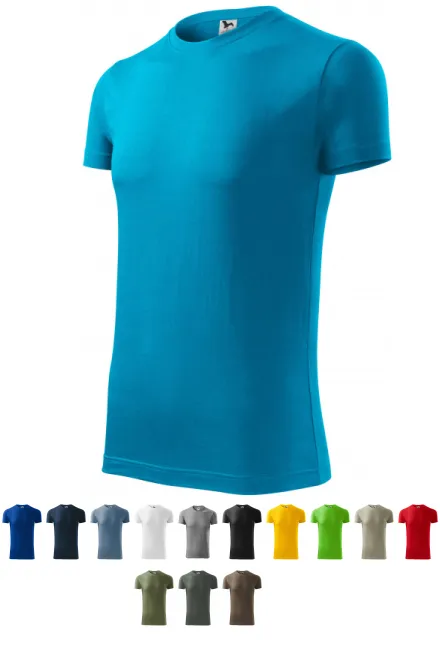 Modisches T-Shirt für Männer, türkis