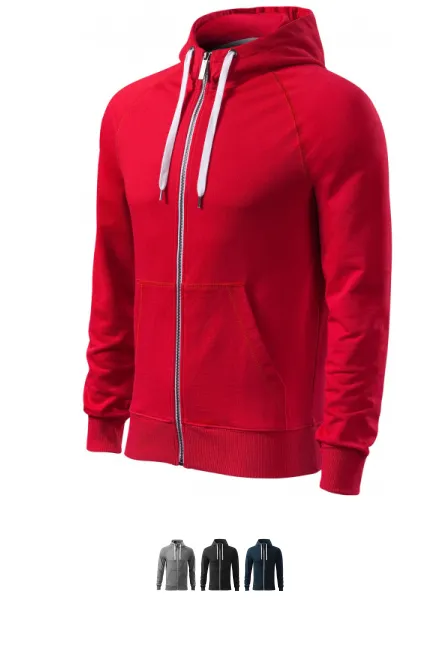 Muška kontrastna majica s kapuljačom, formula red