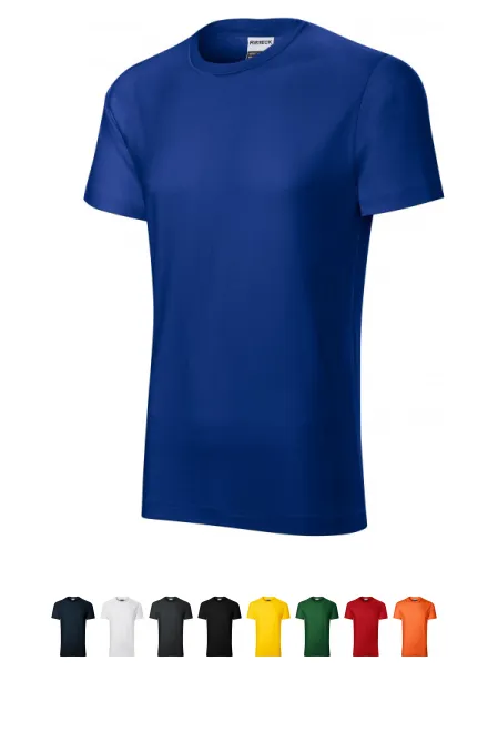 Robustes Herren T-Shirt schwerer, königsblau