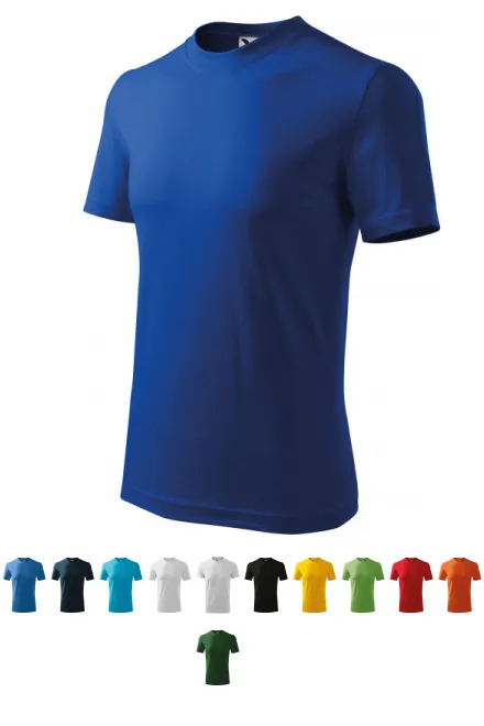 Schweres T-Shirt, königsblau