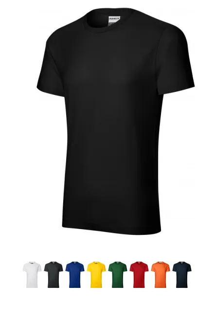 Slidstærk herre-T-shirt tungere, sort