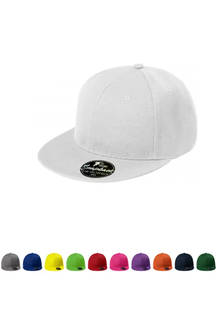 Snapback 6-teilig, weiß