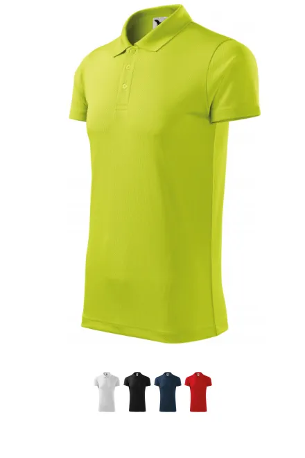 Sport Poloshirt, lindgrün