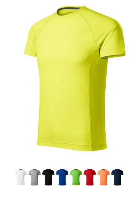 Sport-T-Shirt für Herren, Neon Gelb