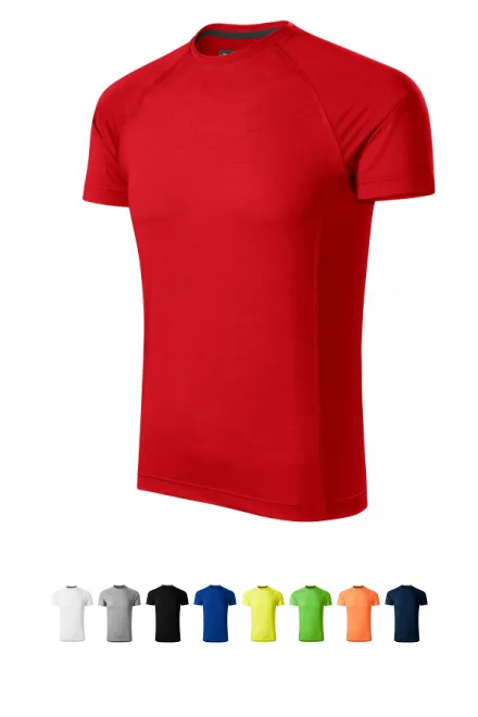 Sport-T-shirt voor heren, rood