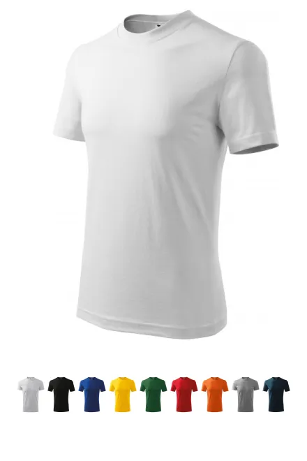 T-shirt classique, blanche