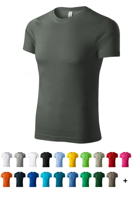 T-Shirt mit kurzen Ärmeln, dunkler Schiefer