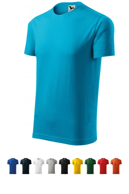 T-Shirt mit kurzen Ärmeln, türkis