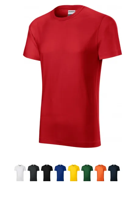 Tricou bărbătesc durabil mai greu, roșu