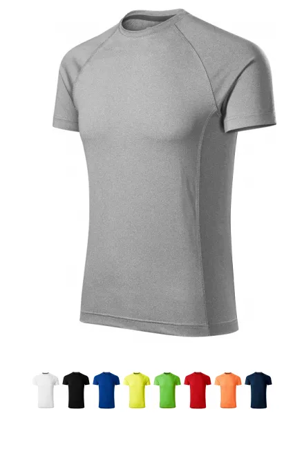Tricou sport pentru bărbați, marmură gri închis
