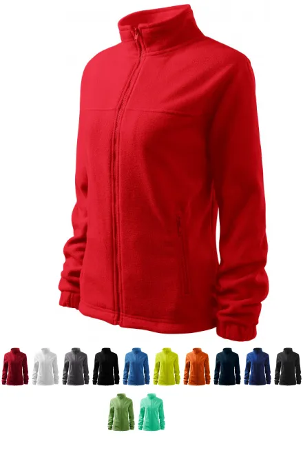 Veste polaire femme, rouge
