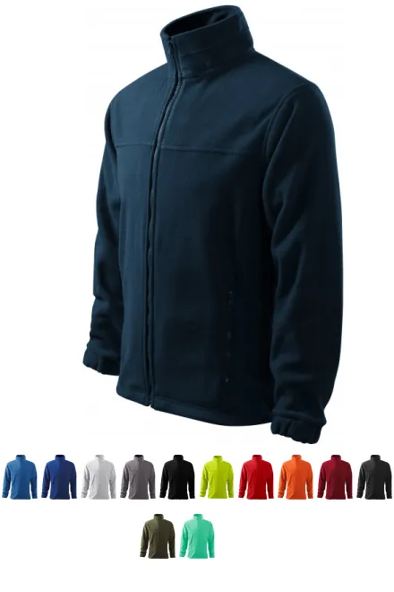 Veste polaire homme, bleu foncé