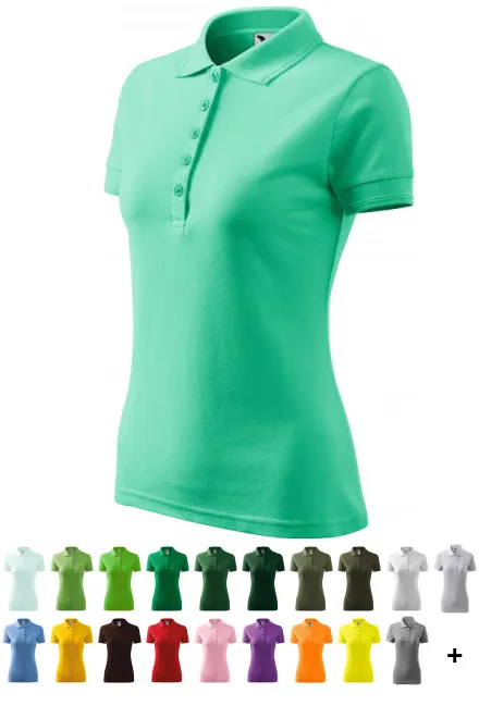 Ženska elegantna polo majica, metvice