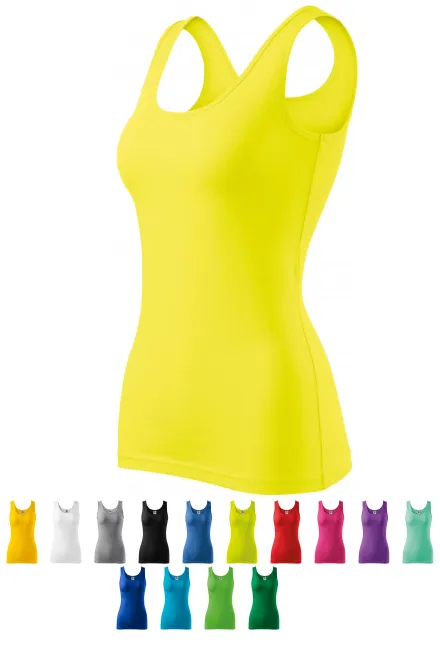 Ženske singlet, limonino rumena