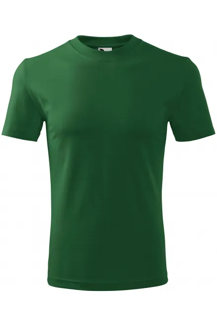 Klassisches T-Shirt - Flaschengrün, S
