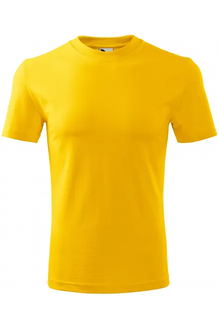 Klassisches T-Shirt - gelb, S