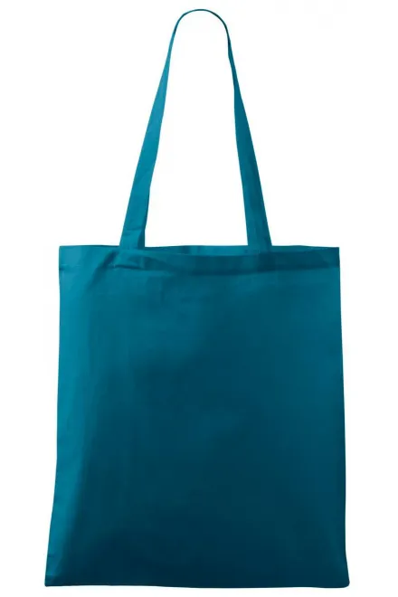 Kleine Einkaufstasche - petrol blue, uni