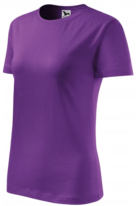 Ladies classic T-shirt, purple