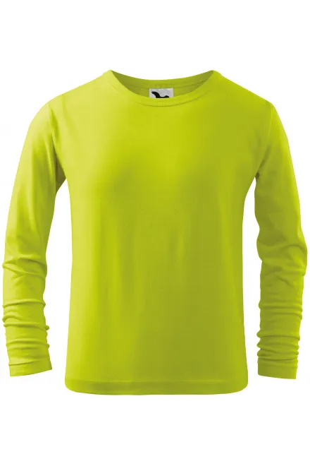 LangarmShirt für Kinder - lindgrün, 158 cm / 12 Jahre