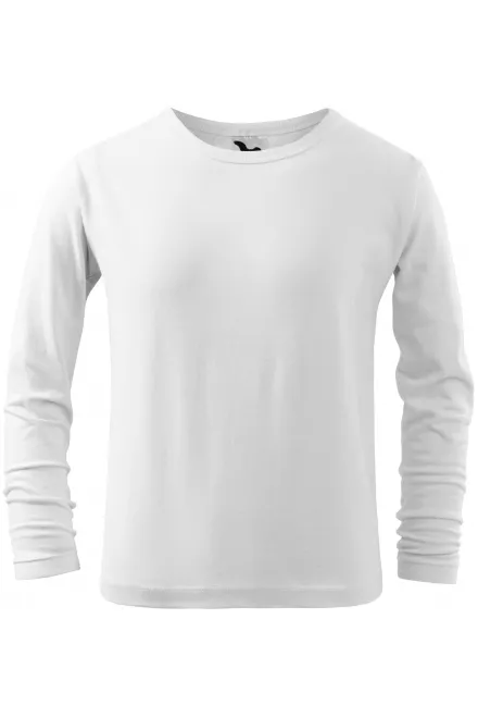 LangarmShirt für Kinder - weiß, 158 cm / 12 Jahre