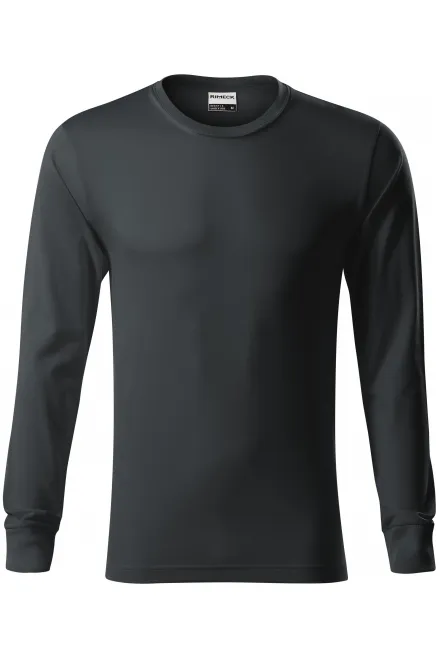 Langlebiges T-Shirt für Herren - Ebenholz Grau, S