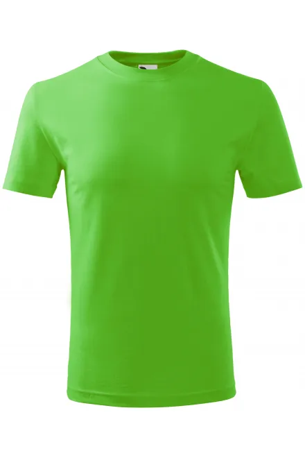 Leichtes Kinder T-Shirt - Apfelgrün, 110 cm / 4 Jahre