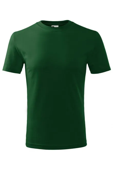 Leichtes Kinder T-Shirt - Flaschengrün, 110 cm / 4 Jahre
