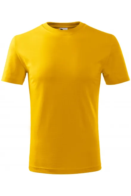 Leichtes Kinder T-Shirt - gelb, 110 cm / 4 Jahre