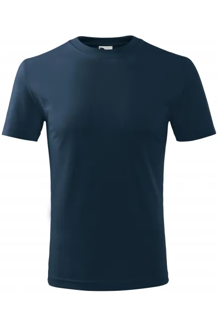 Leichtes Kinder T-Shirt - dunkelblau, 110 cm / 4 Jahre