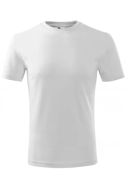 Leichtes Kinder T-Shirt - weiß, 110 cm / 4 Jahre