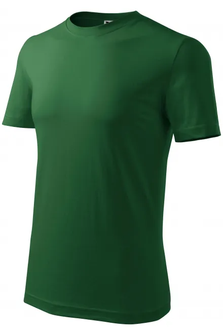 Men's classic T-shirt, bottle green