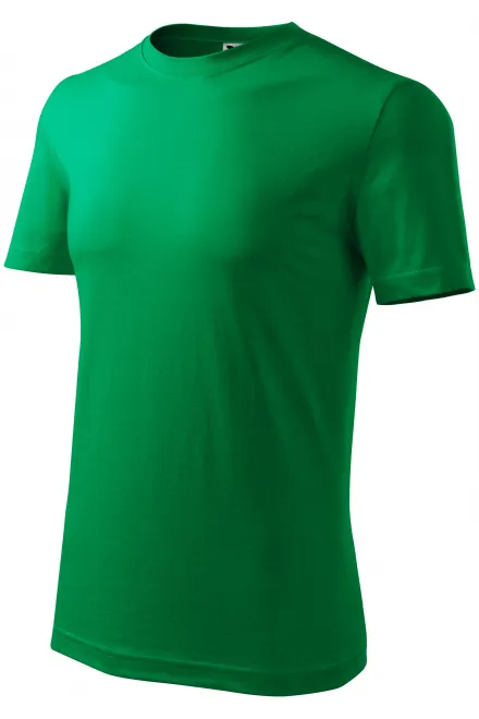 Men's classic T-shirt, grass green